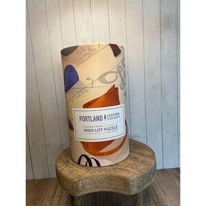 Portland Leather Puzzle Portland Leather Goods Wish List Puzzle 100 pieces NEW!